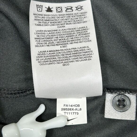 Nike Alabama Crimson Tide Polo Shirt Men’s Extra Large Gray Dri-Fit Team Issued - Picture 10 of 10